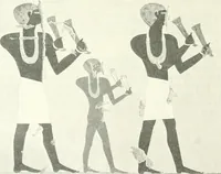 An illustration from Die Reliefs und Malereien des mittleren Reiches (VII.-XVII. Dynastie, ca. 2475-1580 v. Chr.) : Material zur agyptischen Kulturgeschichte (1922)