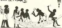 An illustration from Die Reliefs und Malereien des mittleren Reiches (VII.-XVII. Dynastie, ca. 2475-1580 v. Chr.) : Material zur agyptischen Kulturgeschichte (1922)