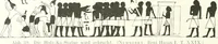 An illustration from Die Reliefs und Malereien des mittleren Reiches (VII.-XVII. Dynastie, ca. 2475-1580 v. Chr.) : Material zur agyptischen Kulturgeschichte (1922)