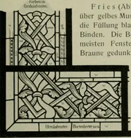 An illustration from Die rheinischen Glasmalereien vom 12. bis zum 16. Jahrhundert (1912)