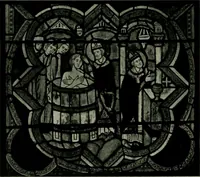 An illustration from Die rheinischen Glasmalereien vom 12. bis zum 16. Jahrhundert (1912)