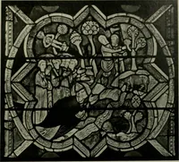An illustration from Die rheinischen Glasmalereien vom 12. bis zum 16. Jahrhundert (1912)