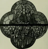 An illustration from Die rheinischen Glasmalereien vom 12. bis zum 16. Jahrhundert (1912)