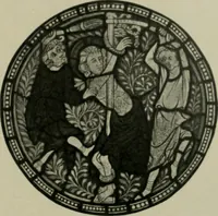 An illustration from Die rheinischen Glasmalereien vom 12. bis zum 16. Jahrhundert (1912)
