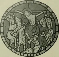 An illustration from Die rheinischen Glasmalereien vom 12. bis zum 16. Jahrhundert (1912)