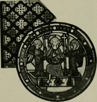 An illustration from Die rheinischen Glasmalereien vom 12. bis zum 16. Jahrhundert (1912)