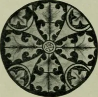 An illustration from Die rheinischen Glasmalereien vom 12. bis zum 16. Jahrhundert (1912)