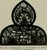 Picture 211 of 282 from Die rheinischen Glasmalereien vom 12. bis zum 16. Jahrhundert (1912), leaf 216