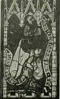 An illustration from Die rheinischen Glasmalereien vom 12. bis zum 16. Jahrhundert (1912)