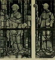An illustration from Die rheinischen Glasmalereien vom 12. bis zum 16. Jahrhundert (1912)