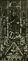 An illustration from Die rheinischen Glasmalereien vom 12. bis zum 16. Jahrhundert (1912)