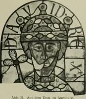 Picture 24 of 282 from Die rheinischen Glasmalereien vom 12. bis zum 16. Jahrhundert (1912), leaf 62