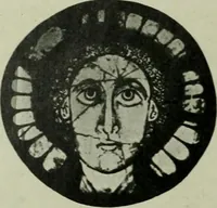An illustration from Die rheinischen Glasmalereien vom 12. bis zum 16. Jahrhundert (1912)