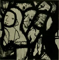 An illustration from Die rheinischen Glasmalereien vom 12. bis zum 16. Jahrhundert (1912)