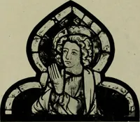 An illustration from Die rheinischen Glasmalereien vom 12. bis zum 16. Jahrhundert (1912)