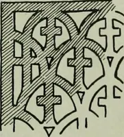 An illustration from Die rheinischen Glasmalereien vom 12. bis zum 16. Jahrhundert (1912)