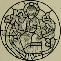 An illustration from Die rheinischen Glasmalereien vom 12. bis zum 16. Jahrhundert (1912)