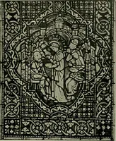 An illustration from Die rheinischen Glasmalereien vom 12. bis zum 16. Jahrhundert (1912)