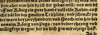 An illustration from Die ritterliche vnnd lobwirdige Reyss, des gestrengen vnd vber all ander weit erfarne Ritter, vnnd Landtfahrer, Herrn Ludovico Vartomans von Bolonia, sagend von den Landen Egypto, Syria, von beiden Arabia, Persia, India, vnd Ethiopia . (1548)
