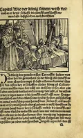An illustration from Die ritterlich vnd lobwirdig Raiss des gestre[n]gen vnd über all ander weyt erfarnen Ritters vn[d] Landtfarers, Herren Ludowico Vartomans von Bolonia. Sagent vo[n] den Landen Egipto. Syria, vo[n] bayden Arabia. Persia. India. vn[d] Ethiopia . (1518)