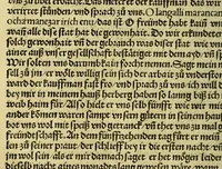 An illustration from Die ritterlich vnd lobwirdig Raiss des gestre[n]gen vnd über all ander weyt erfarnen Ritters vn[d] Landtfarers, Herren Ludowico Vartomans von Bolonia. Sagent vo[n] den Landen Egipto. Syria, vo[n] bayden Arabia. Persia. India. vn[d] Ethiopia . (1518)