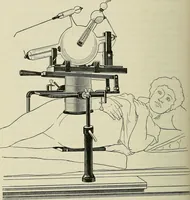 An illustration from Die Röntgentechnik : Lehrbuch für Ärzte und Studierende (1906)