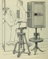 An illustration from Die Röntgentechnik : Lehrbuch für Ärzte und Studierende (1906)