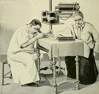 An illustration from Die Röntgentechnik : Lehrbuch für Ärzte und Studierende (1906)