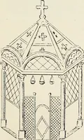An illustration from Die römische Kapelle Sancta sanctorum und ihr Schatz : meine Entdeckungen und Studien in der Palastkapelle der mittelalterlichen Päpste (1908)