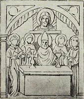 An illustration from Die römische Kapelle Sancta sanctorum und ihr Schatz : meine Entdeckungen und Studien in der Palastkapelle der mittelalterlichen Päpste (1908)