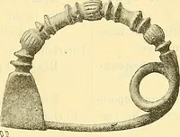 An illustration from Die Sammlungen des Kaukasischen Museums (1902)