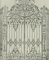 An illustration from Die schmiedekunst bis zum ausgang des 18. jahrhunderts (1922)