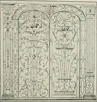 Picture 73 of 176 from Die schmiedekunst bis zum ausgang des 18. jahrhunderts (1922), leaf 82