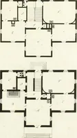 An illustration from Die schöne Landbaukunst, oder, Neue Ideen und Vorschriften zu Landgebäuden, Landhäusern und Oekonomie-Gebäuden im gefälligen : Ideen zu Gebäuden für öffentliche und Privatbelustigungen, ingleichen zu Gebäuden im ernsthaftern aber edlen Style, in Grundrissen, Aufrissen und Durchschnitten (1798)