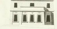 An illustration from Die schöne Landbaukunst, oder, Neue Ideen und Vorschriften zu Landgebäuden, Landhäusern und Oekonomie-Gebäuden im gefälligen : Ideen zu Gebäuden für öffentliche und Privatbelustigungen, ingleichen zu Gebäuden im ernsthaftern aber edlen Style, in Grundrissen, Aufrissen und Durchschnitten (1798)