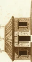 An illustration from Die schöne Landbaukunst, oder, Neue Ideen und Vorschriften zu Landgebäuden, Landhäusern und Oekonomie-Gebäuden im gefälligen : Ideen zu Gebäuden für öffentliche und Privatbelustigungen, ingleichen zu Gebäuden im ernsthaftern aber edlen Style, in Grundrissen, Aufrissen und Durchschnitten (1798)