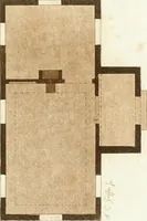 An illustration from Die schöne Landbaukunst, oder, Neue Ideen und Vorschriften zu Landgebäuden, Landhäusern und Oekonomie-Gebäuden im gefälligen : Ideen zu Gebäuden für öffentliche und Privatbelustigungen, ingleichen zu Gebäuden im ernsthaftern aber edlen Style, in Grundrissen, Aufrissen und Durchschnitten (1798)