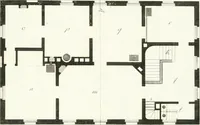 An illustration from Die schöne Landbaukunst, oder, Neue Ideen und Vorschriften zu Landgebäuden, Landhäusern und Oekonomie-Gebäuden im gefälligen : Ideen zu Gebäuden für öffentliche und Privatbelustigungen, ingleichen zu Gebäuden im ernsthaftern aber edlen Style, in Grundrissen, Aufrissen und Durchschnitten (1798)