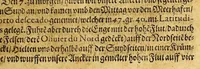 An illustration from Die sechtzehende Schifffahrt. : Journal, oder Beschreibung der wunderbaren Reise Wilhelm Schouten auss Hollandt, im Jahr 1615. 16. vnd 17. Darinnen er eine neuwe Durchfahrt neben dem Freto Magellanico, welche bisshero noch vnbekannt gewesen, in die Suyd See entdeckt. . (1619)