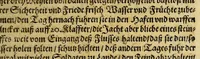 An illustration from Die siebenzehende Schiffart. Das ist: Eigentliche vnnd warhaftige Beschreibung, der wunderbahre[n] Reiss vnd Schiffart, so durch Herr Georgio von Spilbergen glücklichen volbracht. (1620)