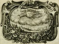 Picture 6 of 21 from Dies natalis serenissimi infantis et principis Boiorum, Maximiliana Emanuelis favoribus sanctorum, heroum crepundiis, et votis Patrum S.I. coronatus : in solemnibus baptismalibus (1662), leaf 10