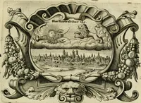 Picture 10 of 21 from Dies natalis serenissimi infantis et principis Boiorum, Maximiliana Emanuelis favoribus sanctorum, heroum crepundiis, et votis Patrum S.I. coronatus : in solemnibus baptismalibus (1662), leaf 12