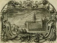 Picture 3 of 21 from Dies natalis serenissimi infantis et principis Boiorum, Maximiliana Emanuelis favoribus sanctorum, heroum crepundiis, et votis Patrum S.I. coronatus : in solemnibus baptismalibus (1662), leaf 8