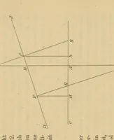 An illustration from Die Theorie der Parallellinien von Euklid bis auf Gauss; eine Urkundensammlung zur Vorgeschichte der nichteuklidischen Geometrie, in Gemeinschaft mit Friedrich Engel (1895)