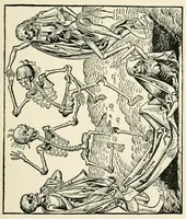 An illustration from Die Totentänze (1922)