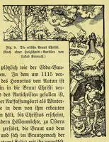 An illustration from Die Trojaburgen Nordeuropas : ihr Zusammenhang mit der indogermanischen Trojasage von der entführten und gefangenen Sonnenfrau (Syrith, Brunhild, Ariadne, Helena) : den Trojaspielen, Schwert- und Labyrinthtänzen zur Feier ihrer Lenzbefreiung (1893)