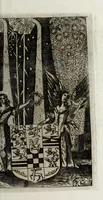 Picture 6 of 10 from Die überwindende Liebe : praesentiret und dargestellet durch ein künstliches Fewr-Werck welches bey hochfürstlicher Häimbführung des durchleuchtigsten Fürsten und Herrn, Herrn Johann Friederichs, Hertzogen zu Braunschweig und Lüneburg [et]c. hoch und hertzgeliebten Gemahlin, der durchleuchtigsten Fürstin und Frauen, Frauen Benedicta Henrietta Philippina, Pfaltz-Gräfin bey Rhein [et]c. glücklichen verbrand worden, zu Hannover den 8. Novembr. nachts umb 9. Uhr, im Jahr Christi 1668 (1668), leaf 19