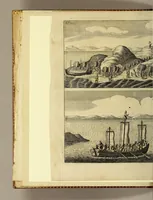 An illustration from Die vier vnd zwantzigste Schiffahrt, in welcher mit wahren Vmbständen beschrieben wird, erstlich Die denckwürdige Reyse nach Ost Indien, S. Wilhelm Issbrands Bontekuhe von Horn: vorgenommen den 28. Decemb. 1618. vnd vollbracht den 16. Novemb. 1625. : Demnach: eine andere Reyse, durch den Commandeur Türck Alberts Raven, nach Spitzbergen, im Jahr 1639. verrichtet. In welchen vnterschiedlich viel merckwürdige Händel vnd Fälle gründlich erzehlet werden. Beneben darzu nothwendigen Kupfferstücken. (1648)