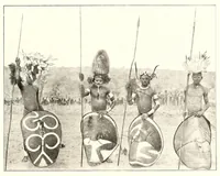 An illustration from Die völkerstämme im norden Deutsch-Ostrafrikas (1910)