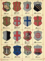 An illustration from Die Wappen der wichtigsten städte Europa's in chromolithographischen abbildungen (1902)